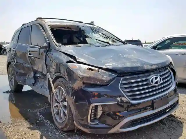 KM8SN4HF0HU169672 2017 HYUNDAI SANTA FE SE-0