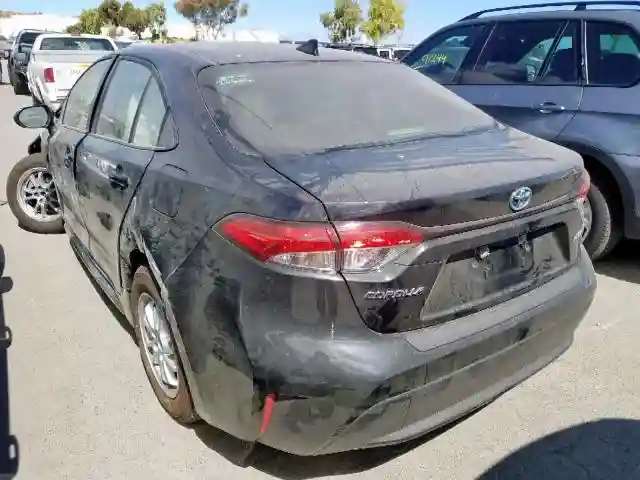 JTDEBRBE4LJ002491 2020 TOYOTA COROLLA LE-2