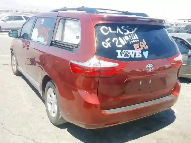 5TDKZ3DCXHS771319 2017 TOYOTA SIENNA LE-2