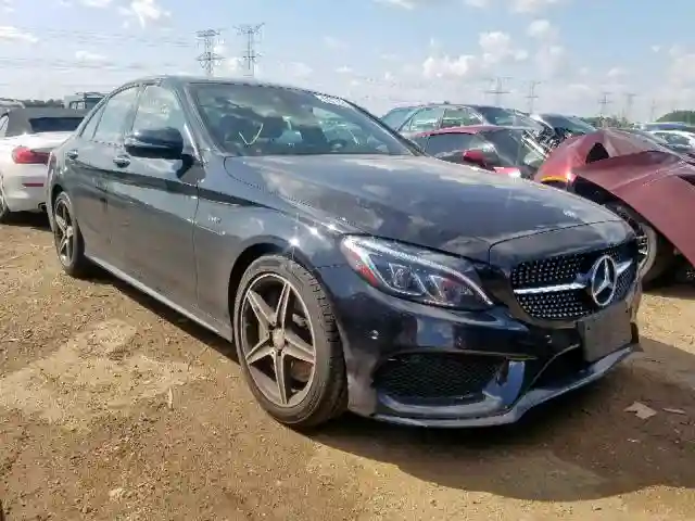 55SWF6EB4GU132436 2016 MERCEDES-BENZ C 450 4MATIC AMG-0