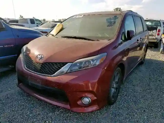 5TDXZ3DC9HS808172 2017 TOYOTA SIENNA SE-1