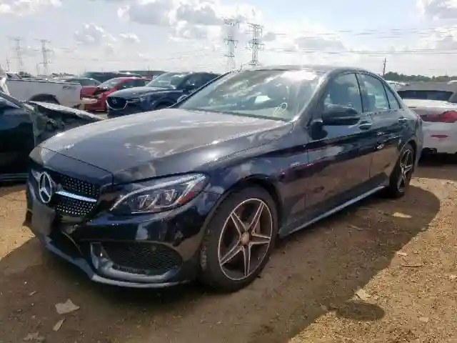 55SWF6EB4GU132436 2016 MERCEDES-BENZ C 450 4MATIC AMG-1