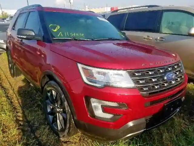 1FM5K7D88HGA93244 2017 FORD EXPLORER XLT-0