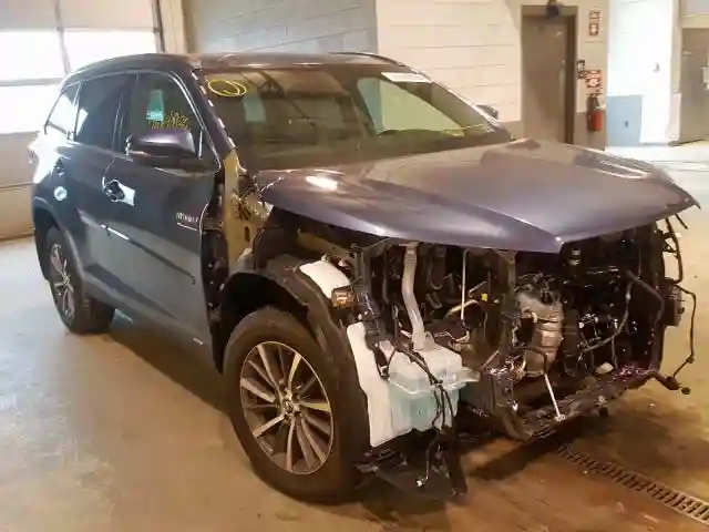 5TDJGRFH3KS074143 2019 TOYOTA HIGHLANDER HYBRID-0