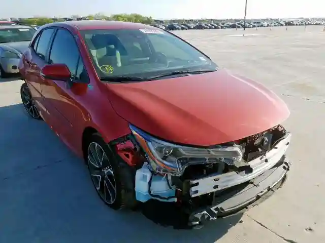 JTNK4RBE1K3037291 2019 TOYOTA COROLLA SE-0