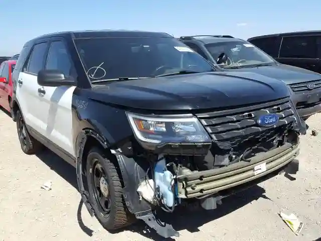1FM5K8AR5JGB93214 2018 FORD EXPLORER POLICE INTERCEPTOR-0