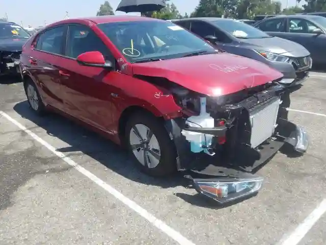 KMHC65LC2KU180930 2019 HYUNDAI IONIQ BLUE-0