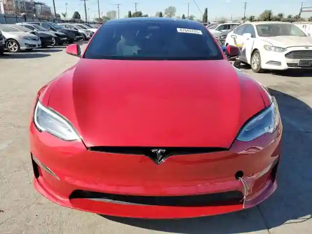 5YJSA1E69MF446924 2021 TESLA MODEL S-4