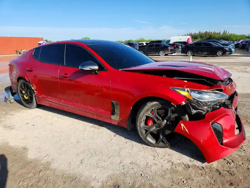 KNAE45LCXJ6031877 2018 KIA STINGER-3