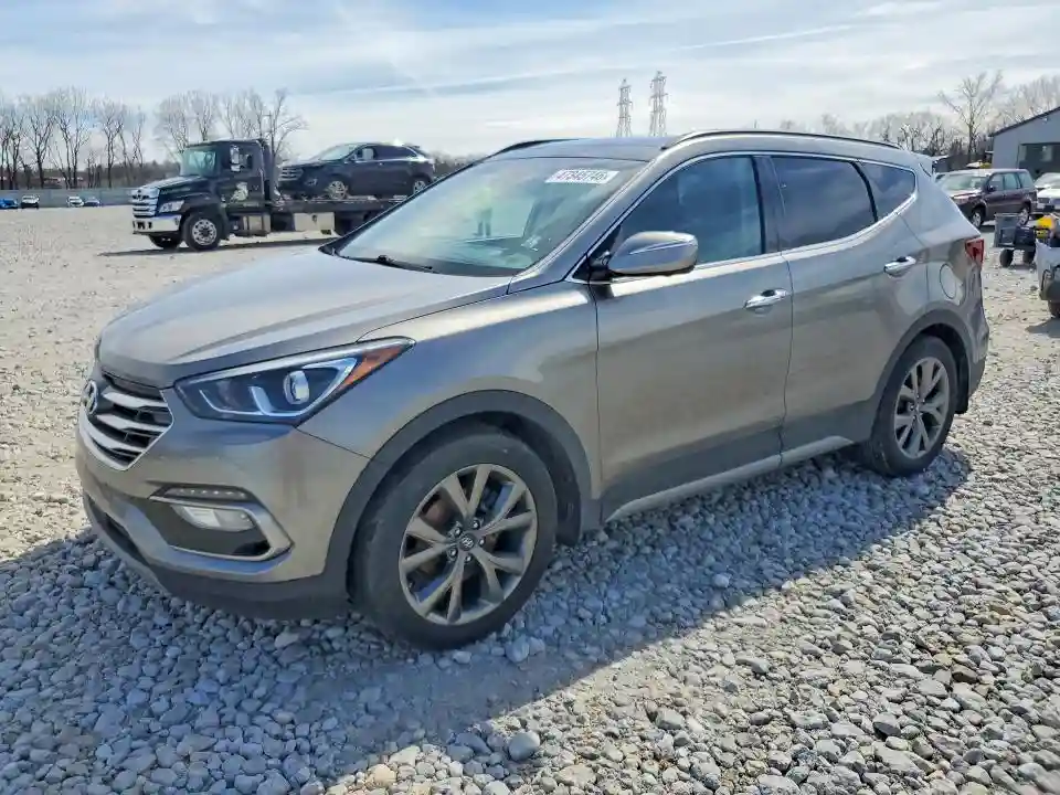 5XYZWDLA1JG503713 2018 HYUNDAI SANTA FE-0