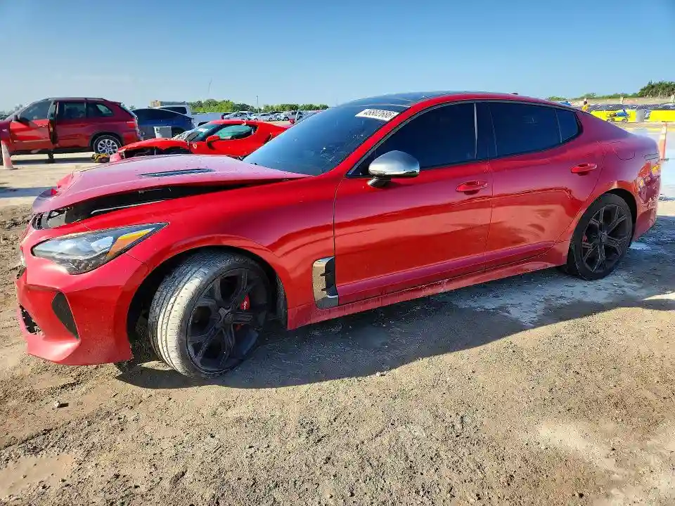 KNAE45LCXJ6031877 2018 KIA STINGER-0