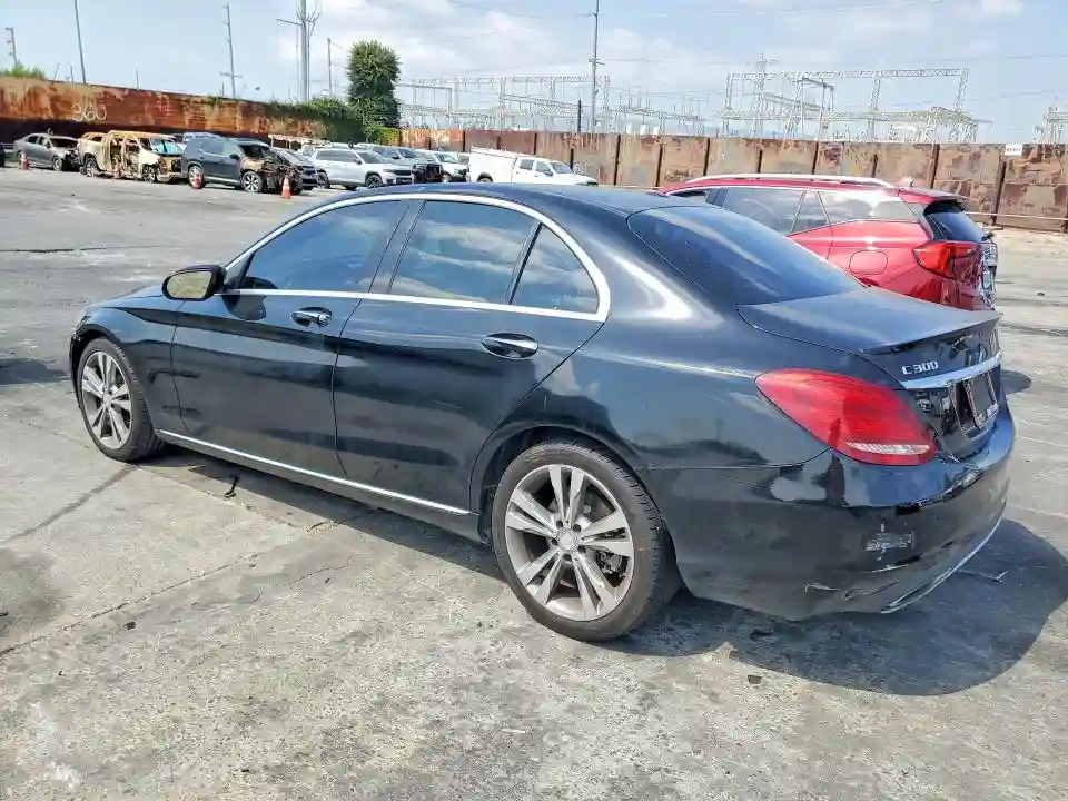 55SWF4JB1FU057008 2015 MERCEDES-BENZ C-CLASS-1