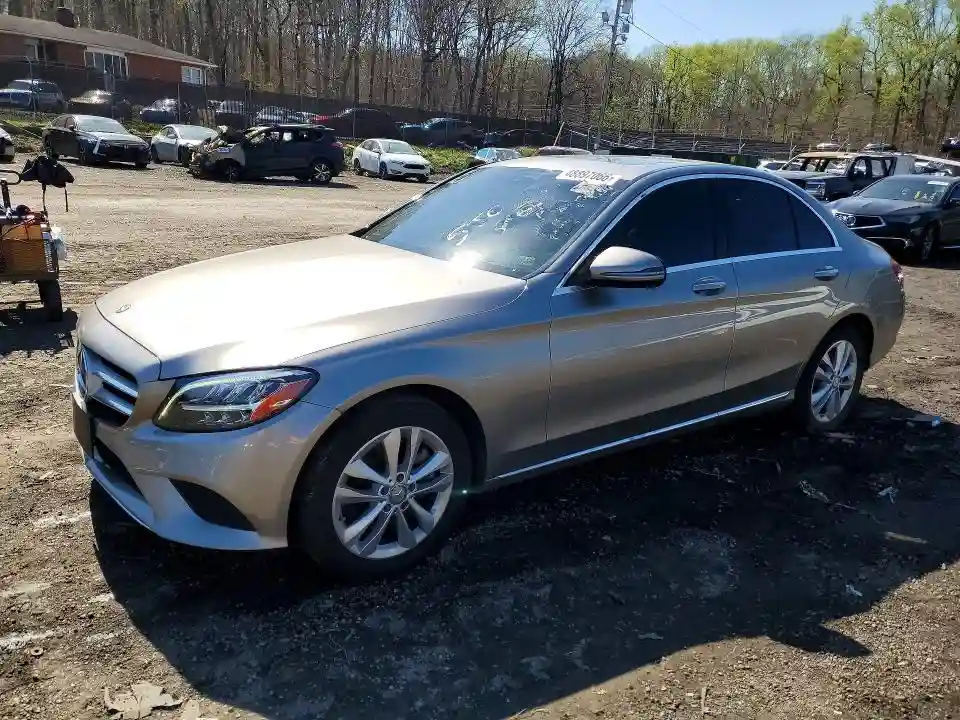 55SWF8EB8KU299922 2019 MERCEDES-BENZ C-CLASS-0