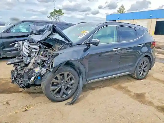 5NMZWDLA8JH102925 2018 HYUNDAI SANTA FE-0
