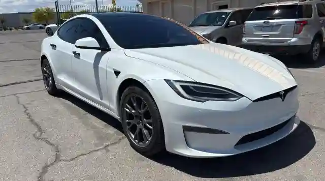 5YJSA1E64MF447124 2021 TESLA MODEL S-0