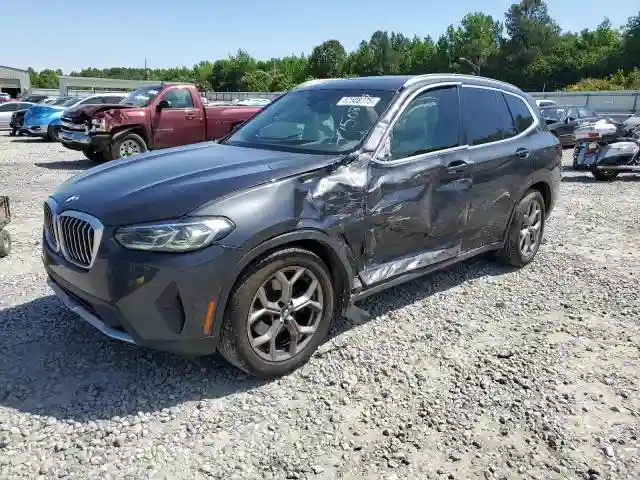 5UX53DP04N9N28751 2022 BMW X3-0