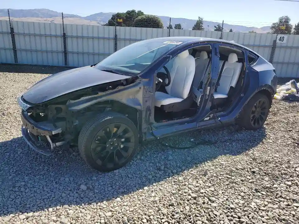 5YJYGAEE2MF158209 2021 TESLA MODEL Y-0