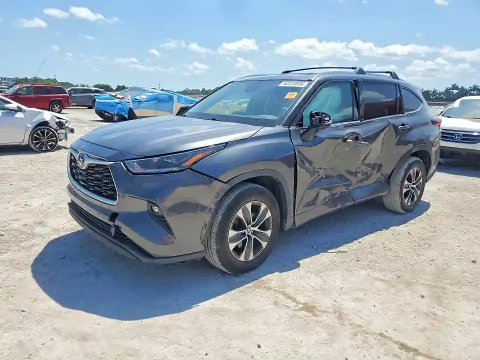 5TDGZRAH4MS537678 2021 TOYOTA HIGHLANDER-0