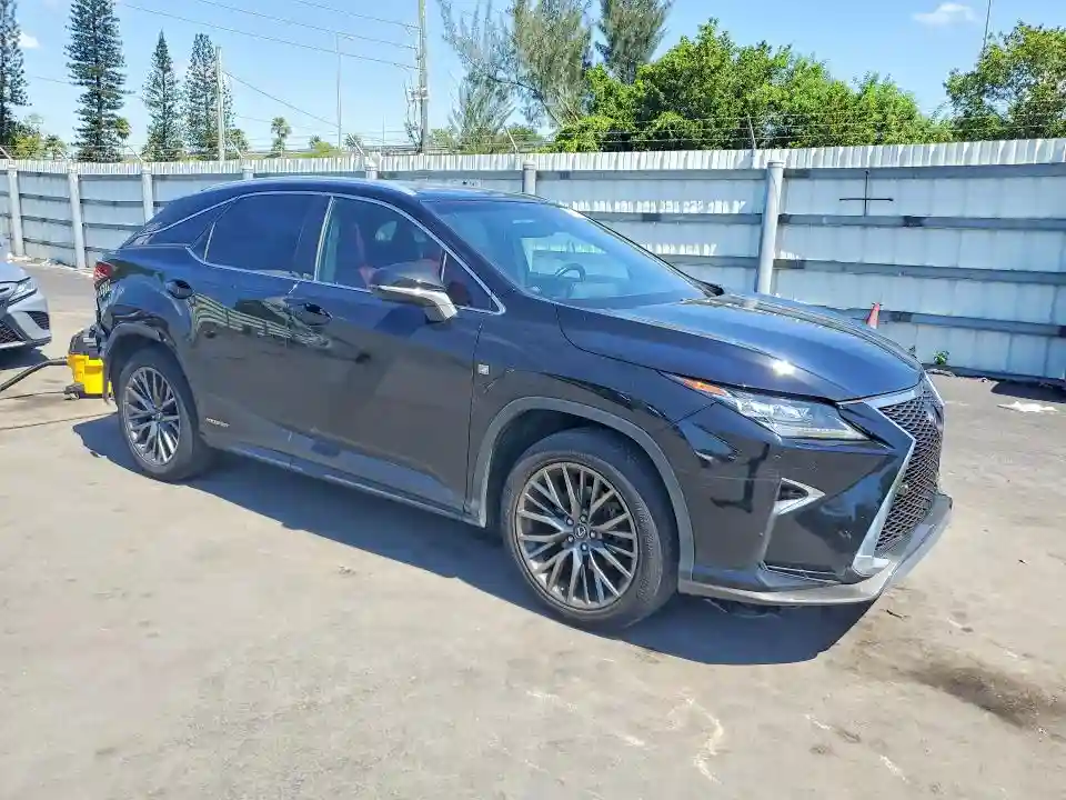 2T2BGMCAXKC042292 2019 LEXUS RX 450H F-3