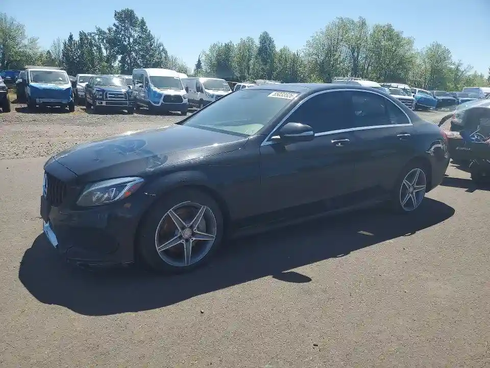 55SWF4KB8FU030760 2015 MERCEDES-BENZ C-CLASS-0