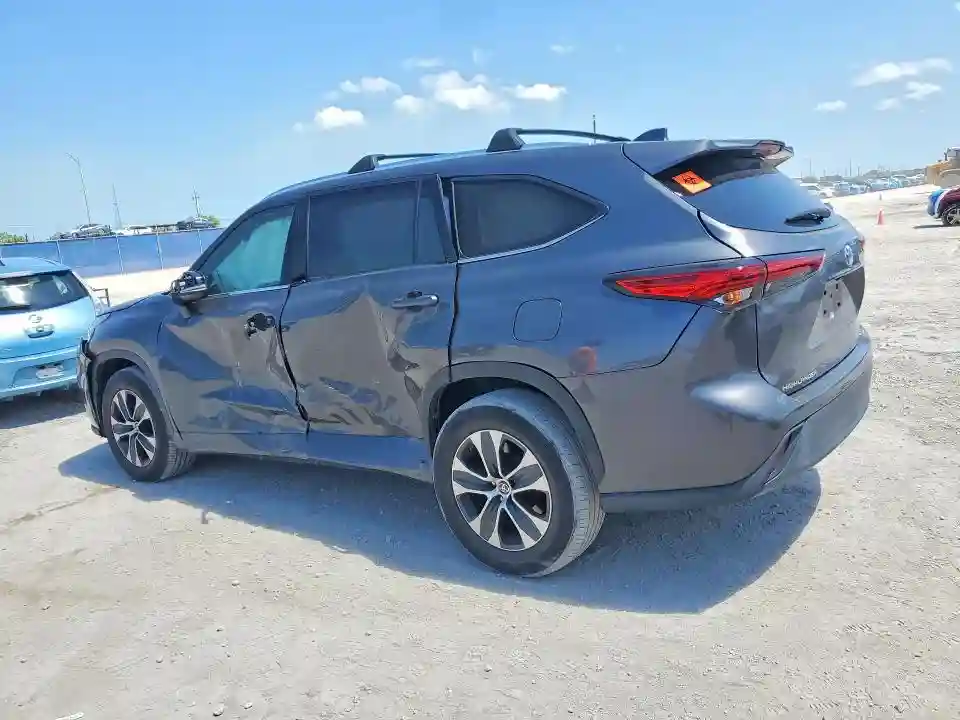 5TDGZRAH4MS537678 2021 TOYOTA HIGHLANDER-1