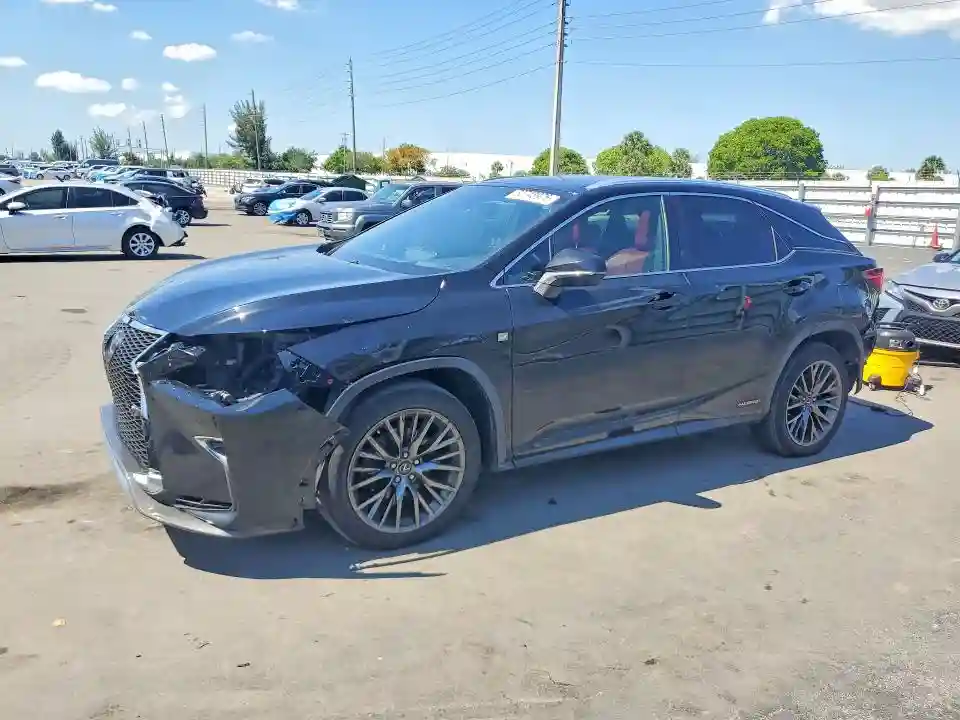 2T2BGMCAXKC042292 2019 LEXUS RX 450H F-0