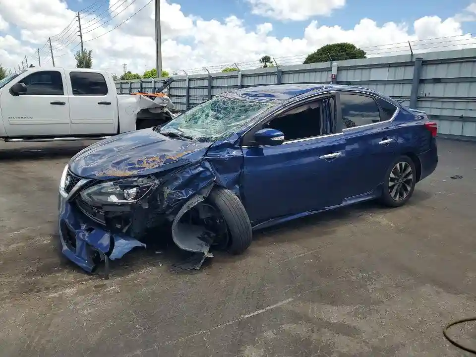 3N1AB7AP0KY324676 2019 NISSAN SENTRA-0