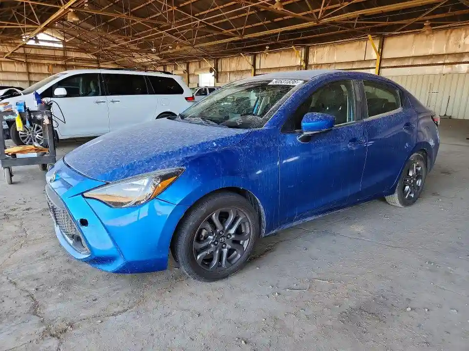 3MYDLBYV7KY521716 2019 TOYOTA YARIS-0