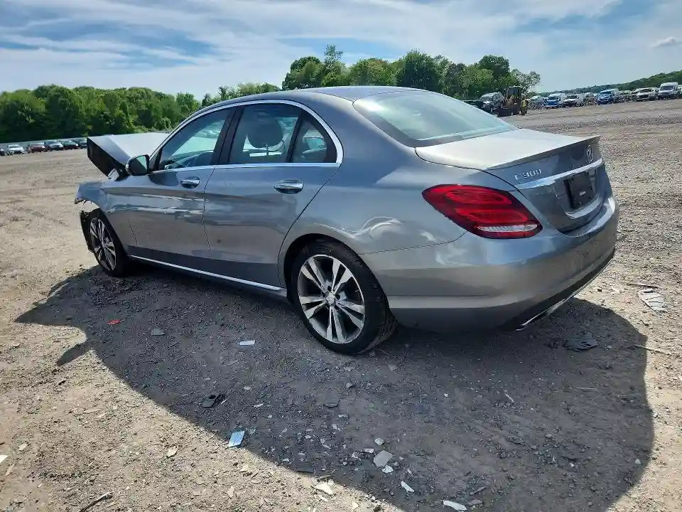 55SWF4KB0FU072372 2015 MERCEDES-BENZ C-CLASS-1