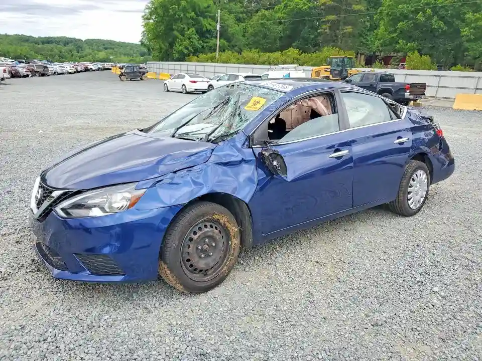 3N1AB7AP5KY241423 2019 NISSAN SENTRA-0