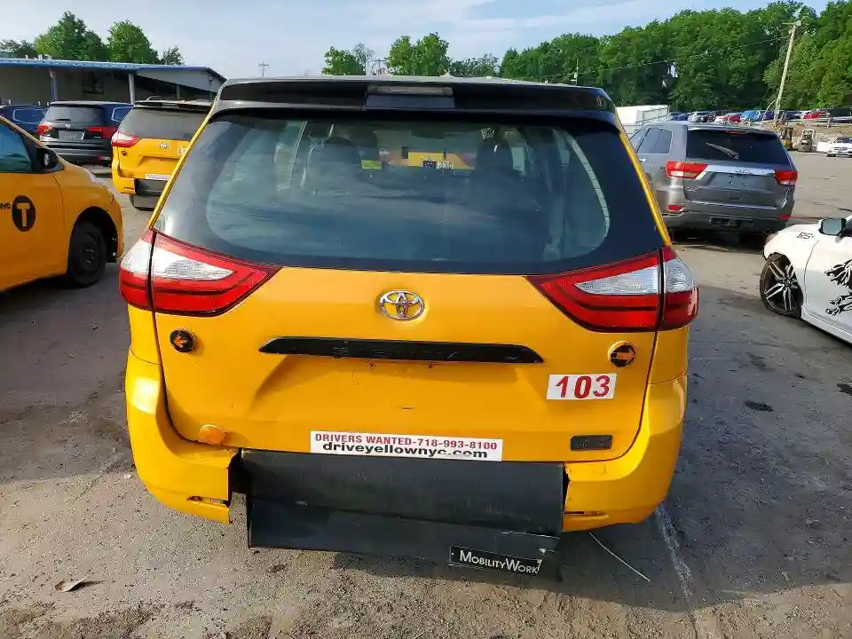 5TDZK3DC2GS718146 2016 TOYOTA SIENNA-5