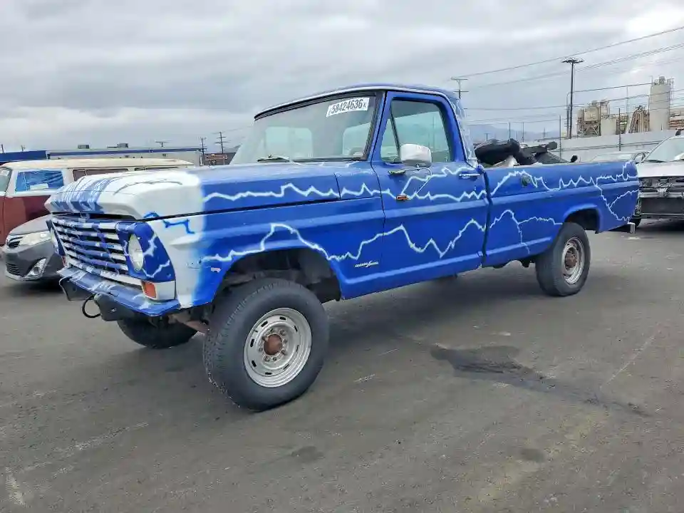 F25YRF91276 1969 FORD F250-0