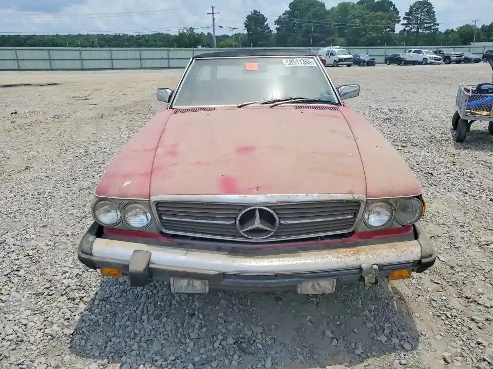 WDBBA48D4HA069993 1987 MERCEDES-BENZ SL-CLASS-4