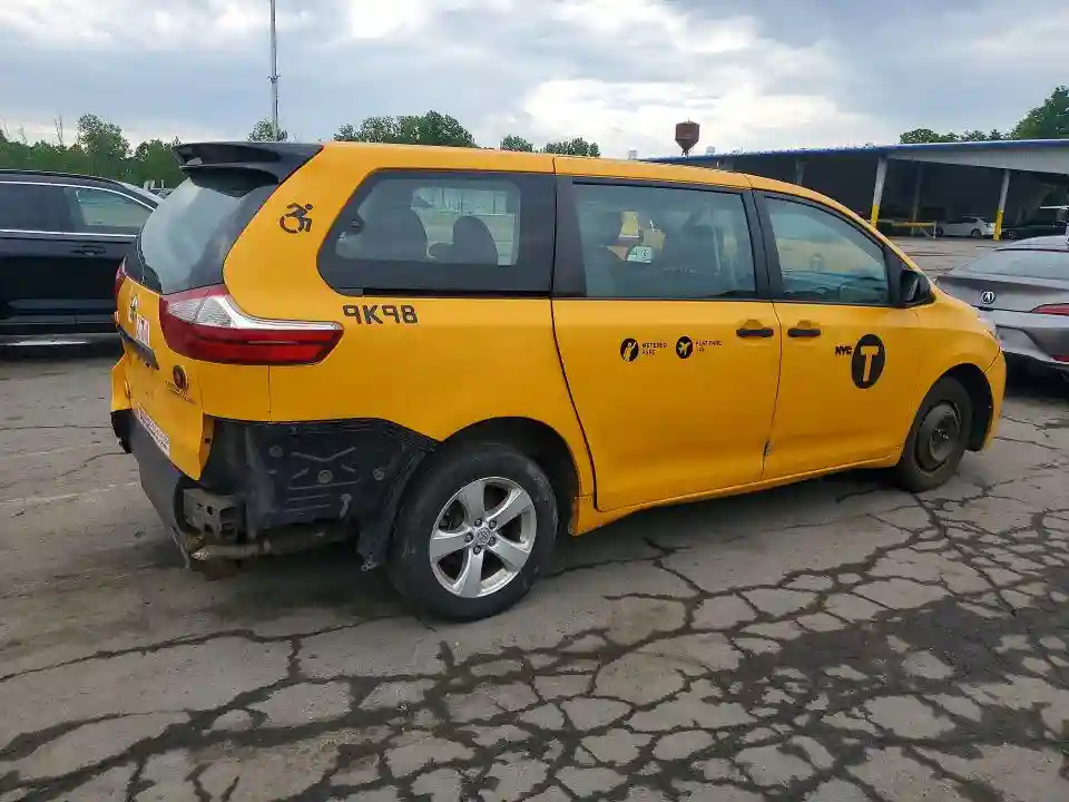 5TDZK3DC1GS754152 2016 TOYOTA SIENNA L 7-2