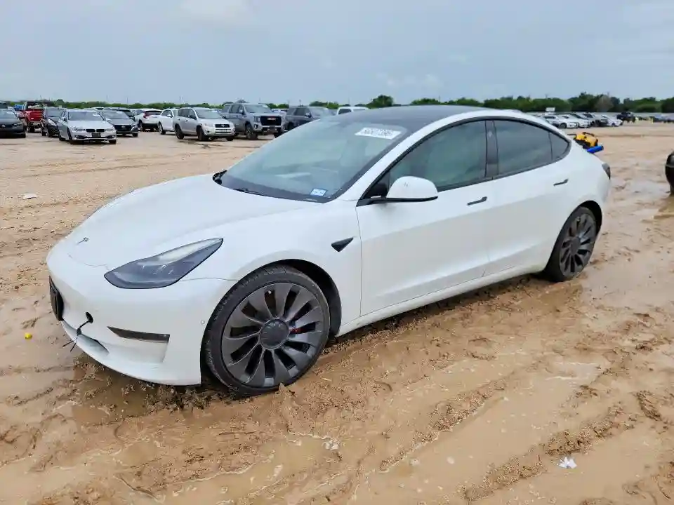5YJ3E1ECXMF030816 2021 TESLA MODEL 3-0