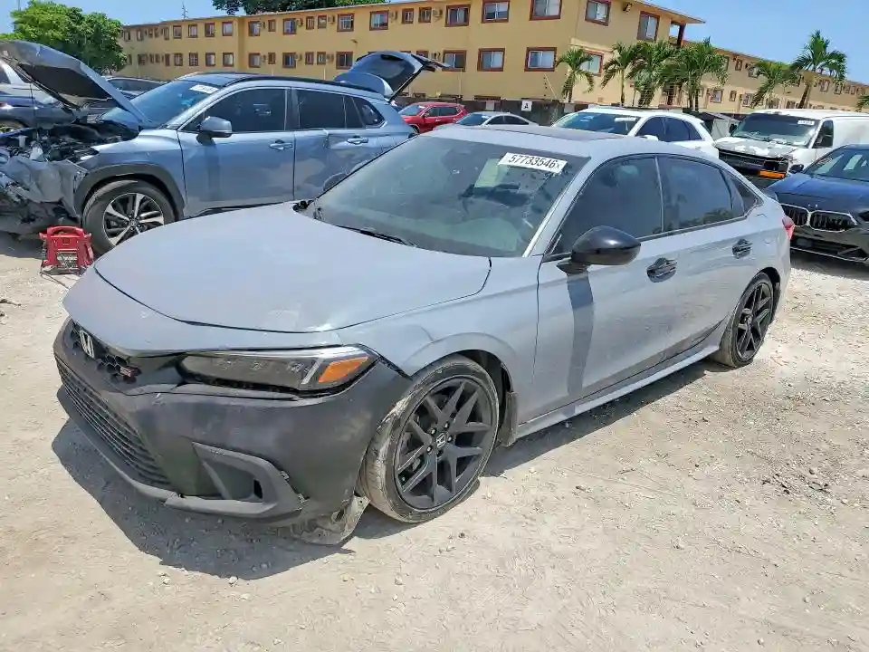 2HGFE1E57NH474084 2022 HONDA CIVIC-0