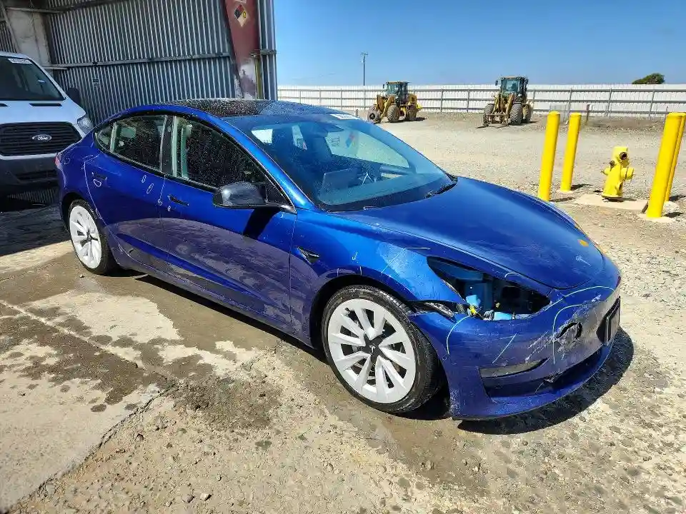 5YJ3E1EA6NF371341 2022 TESLA MODEL 3-3