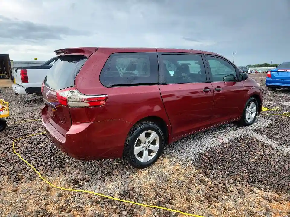 5TDZZ3DC0HS867121 2017 TOYOTA SIENNA L 7-2