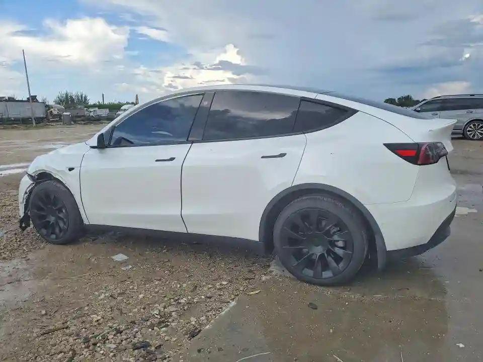 5YJYGAEE8MF284221 2021 TESLA MODEL Y-1