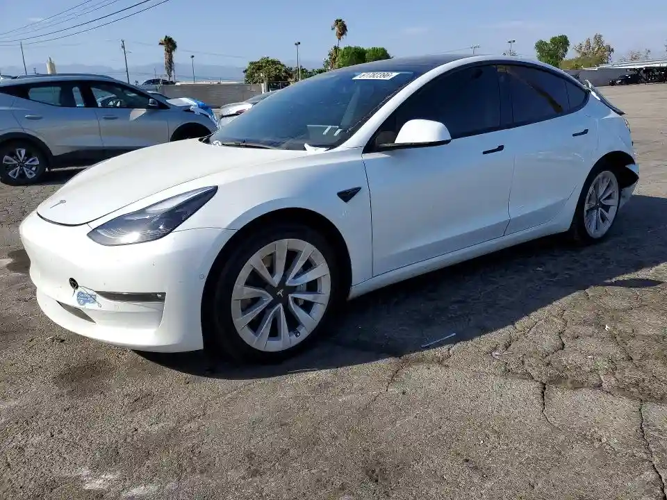5YJ3E1EB2MF877465 2021 TESLA MODEL 3-0