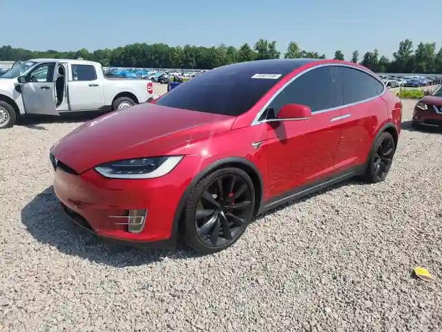 5YJXCBE48HF025027 2017 TESLA MODEL X-0