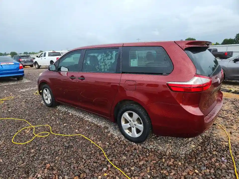 5TDZZ3DC0HS867121 2017 TOYOTA SIENNA L 7-1