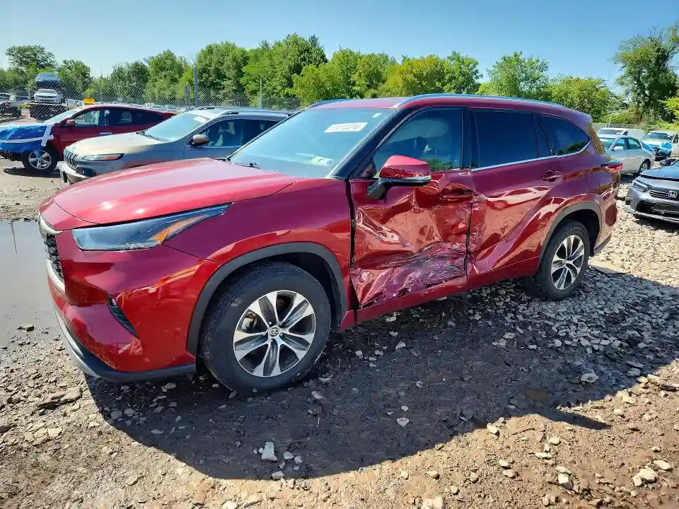 5TDGZRAH1MS537959 2021 TOYOTA HIGHLANDER-0