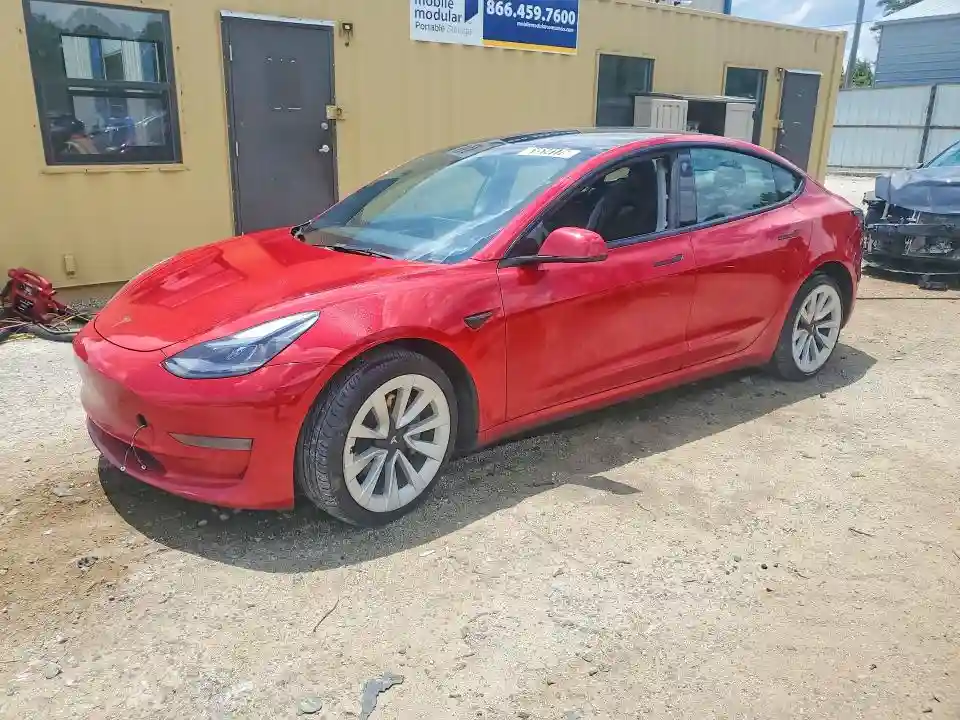 5YJ3E1EA4NF290385 2022 TESLA MODEL 3-0