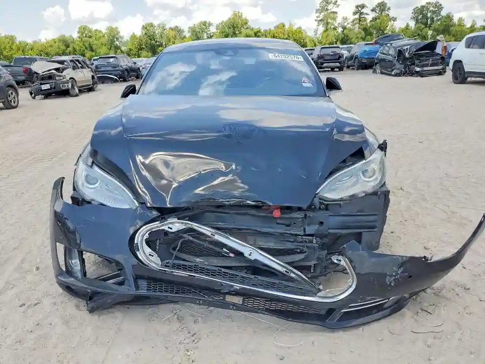 5YJSA1H22FF100399 2015 TESLA MODEL S-4