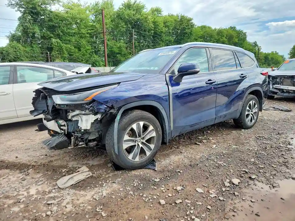 5TDGZRBH2MS530873 2021 TOYOTA HIGHLANDER-0