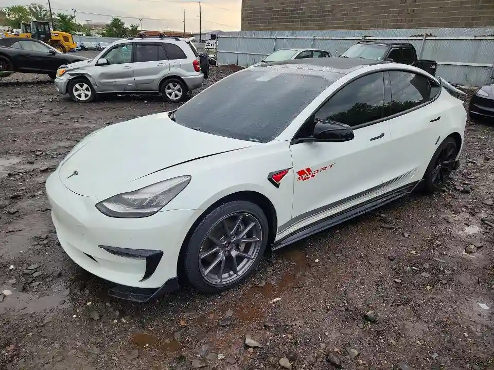 5YJ3E1EB4MF858593 2021 TESLA MODEL 3-0