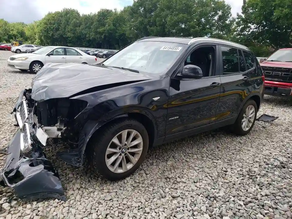 5UXWX9C33H0T22500 2017 BMW X3-0